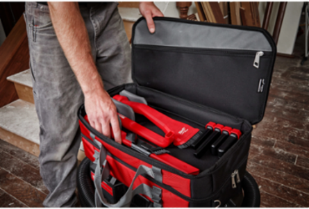 Vacuum Tool Storage Bag, 1680D Ballistic Material, 11 Inch Width, 7.5 Inch Height, 20 Inch Depth