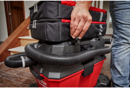 Vacuum Tool Storage Bag, 1680D Ballistic Material, 11 Inch Width, 7.5 Inch Height, 20 Inch Depth