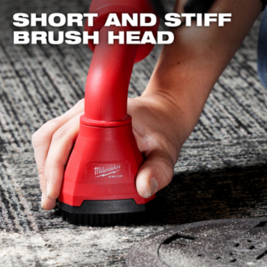 AIR-TIPTM Swiveling Palm Brush, 2.5 Inch Inlet, 0.386 lbs Weight, 3 Interchangeable Heads
