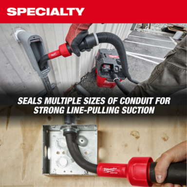 AIR-TIPTM Conduit Line Puller Kit, 1/2"-4" Tip Sizes, Rubber Cone Seal