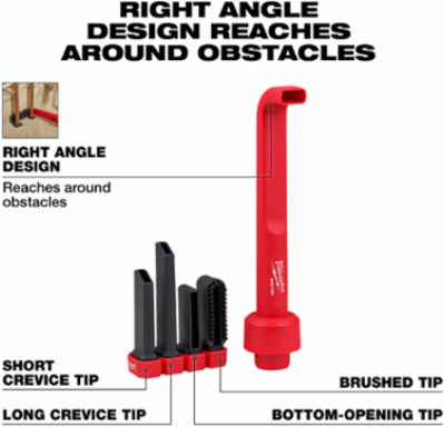 AIR-TIPTM 4-in-1 Right Angle Cleaning Tool with Interchangeable Tips