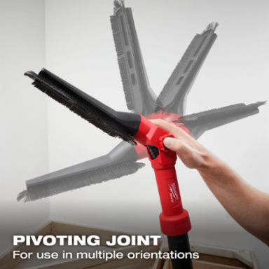 AIR-TIPTM Low-Profile Pivoting Brush Tool, 2.5 Inch Inlet Diameter, 360  Swiveling Head