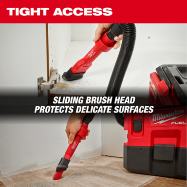 AIR-TIPTM 2-in-1 Utility Brush Tool, 10-1/2 Inch Length, Lightweight 0.372 lbs