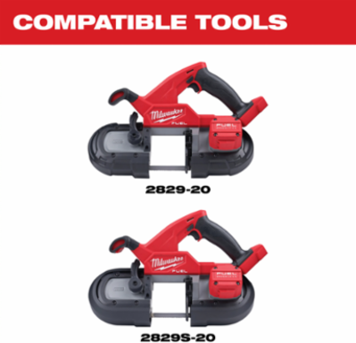 Compact Band Saw Reamer Attachment for 1/2" to 1" EMT, 1.875 Inch Depth