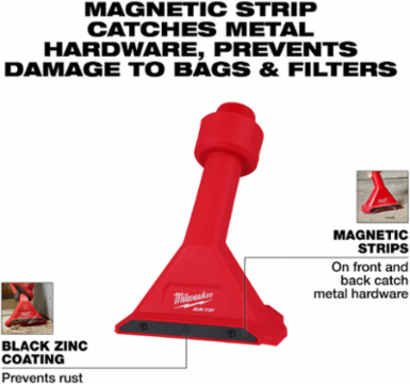 AIR-TIPTM Magnetic Utility Nozzle, 2.5 Inch Inlet, Universal Compatibility