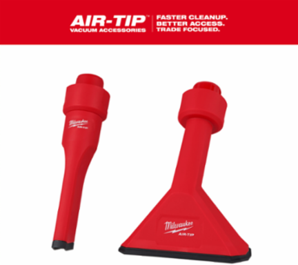 AIR-TIPTM Non-Marring Utility Nozzle Kit, 2.5 Inch Diameter, Includes 2 Tools