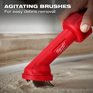 AIR-TIPTM Cross Brush Tool - 2.5 Inch Inlet, 6.49 Inch Length, 0.22 lbs