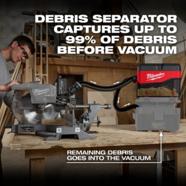 Compact Debris Separator w/ PACKOUT™ Compatibility