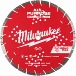 14 Inch Diamond MAX™ Turbo Diamond Blade, Segmented Rim, 5460 RPM