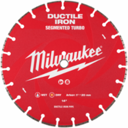 14 Inch Ductile Iron Segmented Diamond Blade, Max RPM 5460