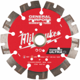 5" DIAMOND ULTRA™ Segmented Turbo, General Purpose Diamond Blade