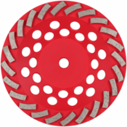 4-1/2" DIAMOND MAX™ Turbo Diamond Cup Wheel - 14 Segment