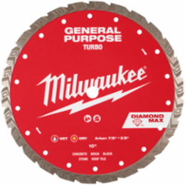 10" DIAMOND MAX™ Turbo, General Purpose Diamond Blade