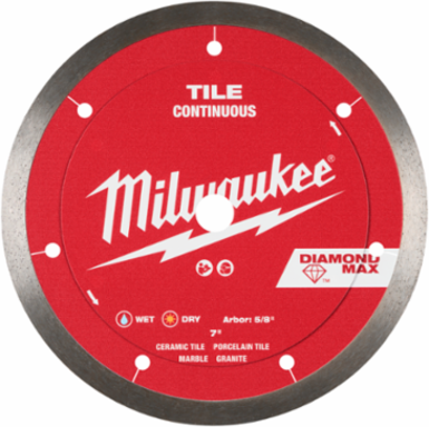 7" DIAMOND MAX™ Continuous, Tile Diamond Blade