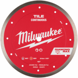 10" DIAMOND MAX™ Continuous, Tile Diamond Blade