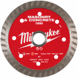 4" Turbo Masonry & Concrete Diamond Blade