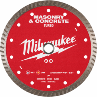 7" Turbo Masonry & Concrete Diamond Blade