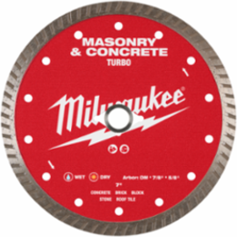 7" Turbo Masonry & Concrete Diamond Blade