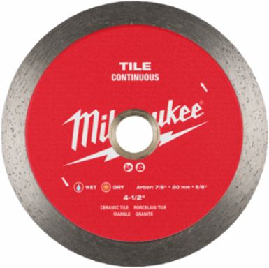 4-1/2" Continuous Tile Diamond Blade