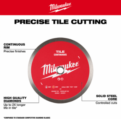 7" Continuous Tile Diamond Blade