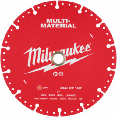 7” Multi-Material Diamond Blade