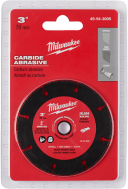 3 Inch Carbide Abrasive Blade, 20,000 RPM, 0.04 Inch Thickness