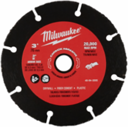 3 Inch Carbide Abrasive Blade, 20,000 RPM, 0.04 Inch Thickness