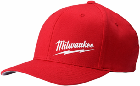 FlexFit Fitted Hat - Red, Small/Medium, 3-1/2 Inch Crown Depth