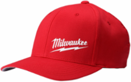 FlexFit Fitted Hat - Red, Small/Medium, 3-1/2 Inch Crown Depth