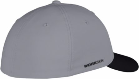 WORKSKINTM Performance Fitted Hat, Moisture Wicking, UPF 50, Dark Gray, Small/Medium
