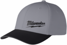 WORKSKINTM Performance Fitted Hat, Moisture Wicking, UPF 50, Dark Gray, Small/Medium