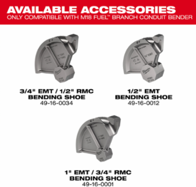 M18 FUEL™ BRANCH CONDUIT BENDER w/ AUTO-ZERO™