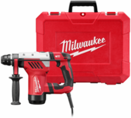 1-1/8 Inch SDS Plus Rotary Hammer Kit, 8 Amp Motor, 0-1,500 RPM, 5,500 BPM