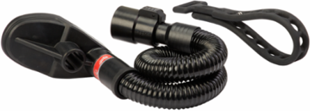 SDS Max Chisel Boot with Hose Clip Adapter, Compatible with 1-1/8 Inch Chisels