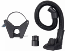 Breaker Dust Extraction Attachment for 1.5 Inch Inlet, 35 Inch Length, OSHA Compliant