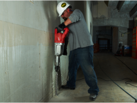 2 Inch SDS-Max Rotary Hammer, 19.9 ft-lb Impact Energy, 15 Amp Motor