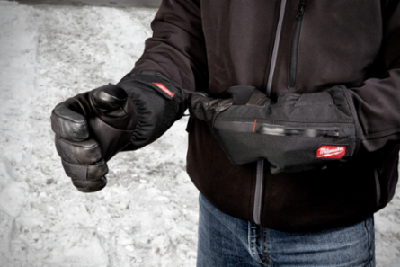 REDLITHIUM™ USB Heated Gloves Large, Leather & Ripstop, 6 Hours Runtime