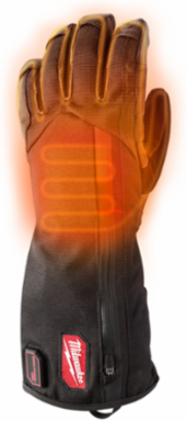 REDLITHIUM™ USB Heated Gloves Large, Leather & Ripstop, 6 Hours Runtime