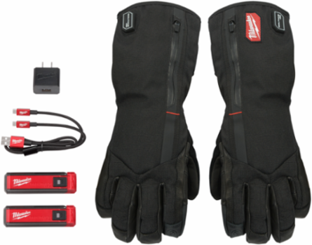 REDLITHIUM™ USB Heated Gloves Large, Leather & Ripstop, 6 Hours Runtime