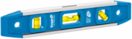 9 Inch Magnetic Torpedo Level, Aluminum Frame, 3 Vials, 0.625 Inch Depth