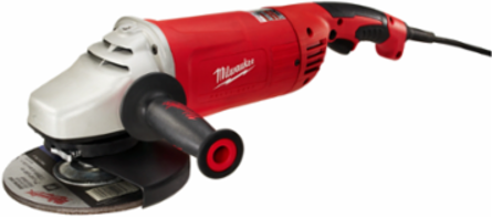 15 Amp 7 Inch/9 Inch Large Angle Grinder w/ Lock-On, 4.2 HP, 6000 RPM