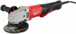 11 Amp 5 Inch Braking Angle Grinder with Rapid Stop Brake & Paddle Switch
