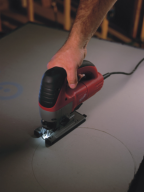 Orbital Jig Saw 6.5 Amp Motor, 1 Inch Stroke, 3000 SPM, 4 Orbital Settings