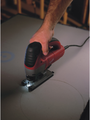 Orbital Jig Saw 6.5 Amp Motor, 1 Inch Stroke, 3000 SPM, 4 Orbital Settings