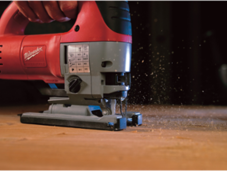 Orbital Jig Saw 6.5 Amp Motor, 1 Inch Stroke, 3000 SPM, 4 Orbital Settings