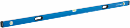 72 Inch Aluminum Box Level, 0.0005 In/In Accuracy, Impact Resistant Vial