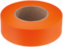 200 Ft x 1 Inch Orange Flagging Tape, 2.0 Mil Thickness, Durable Plastic