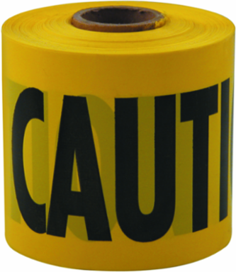200 ft. Yellow Barricade Tape - CAUTION/CUIDADO