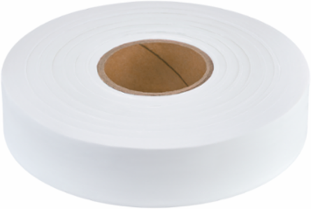 600 ft x 1 Inch High-Visibility White Flagging Tape
