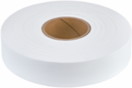 600 ft x 1 Inch High-Visibility White Flagging Tape